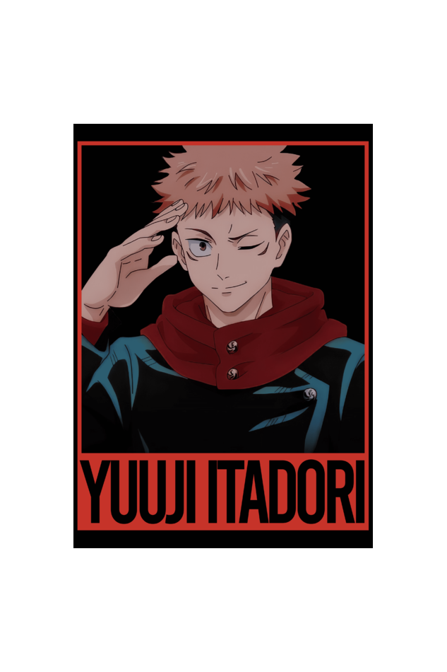 YuujiITadori FRAMED Poster A4 Size