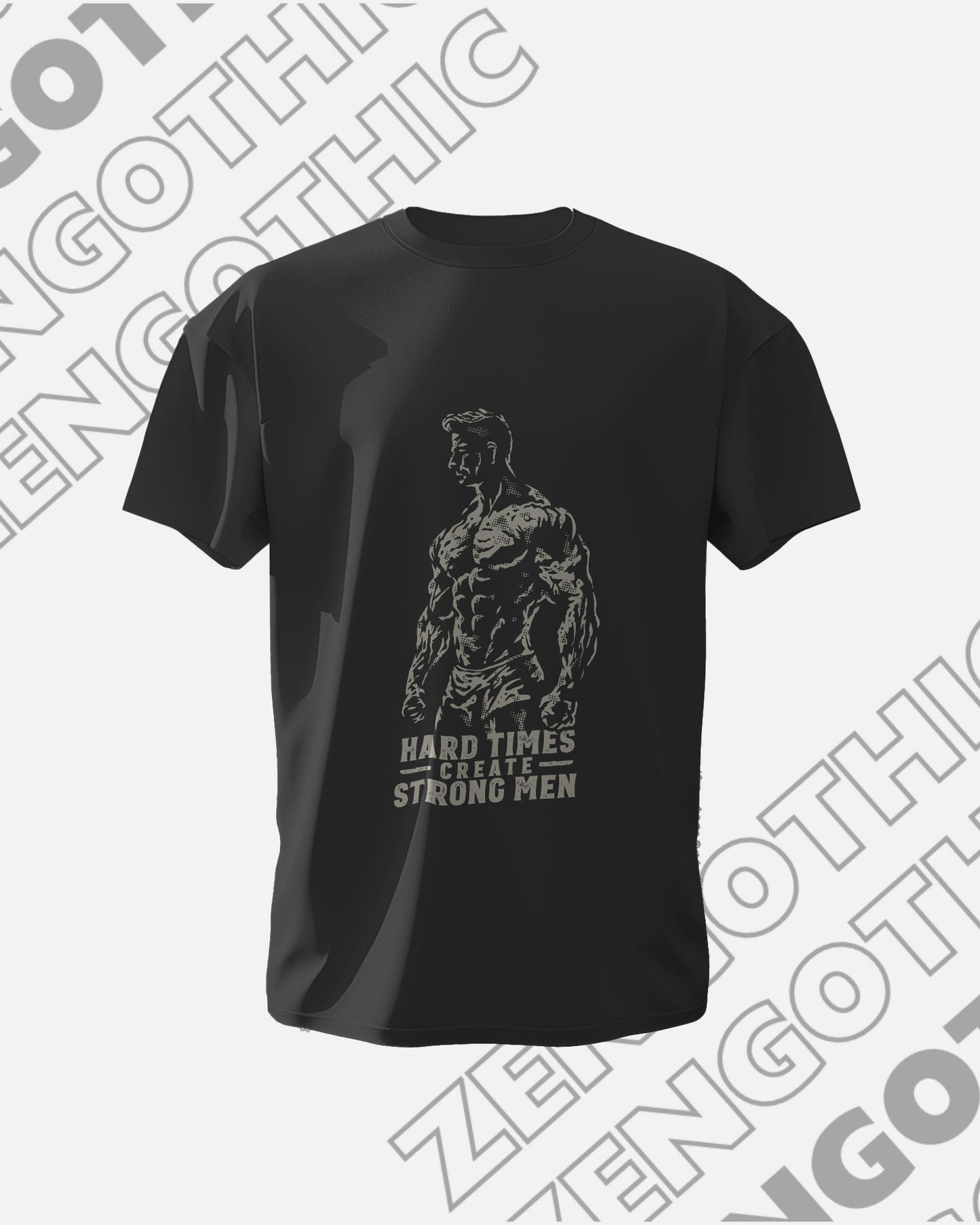 Hard Times Strong Man T-shirt 180 GSM