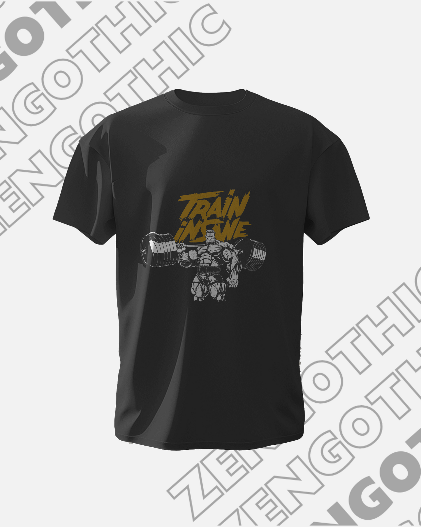 Train Insane T-shirt 180 GSM