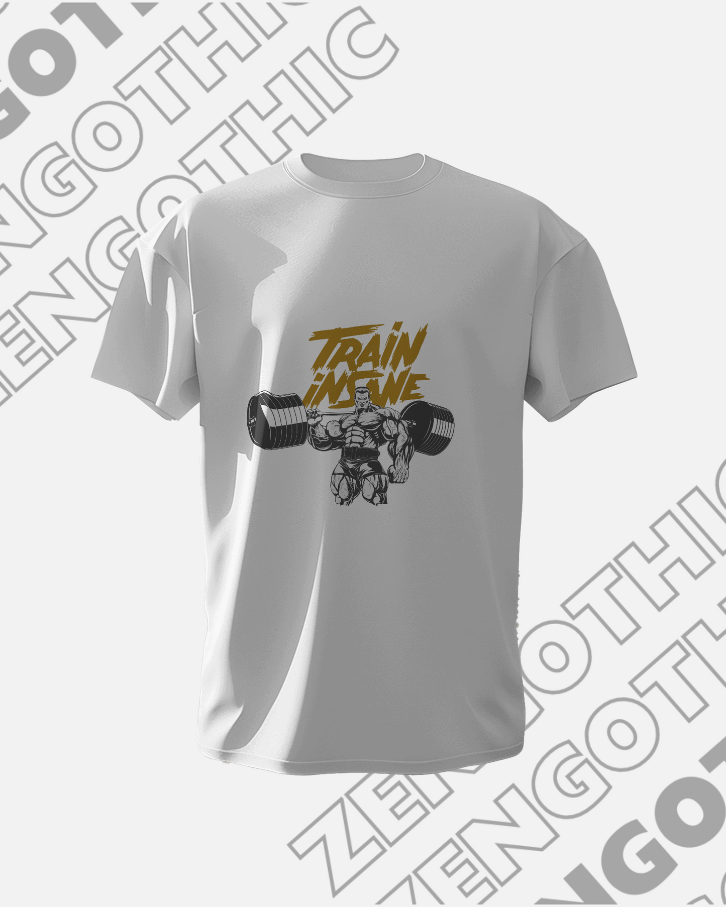 Train Insane T-shirt 180 GSM