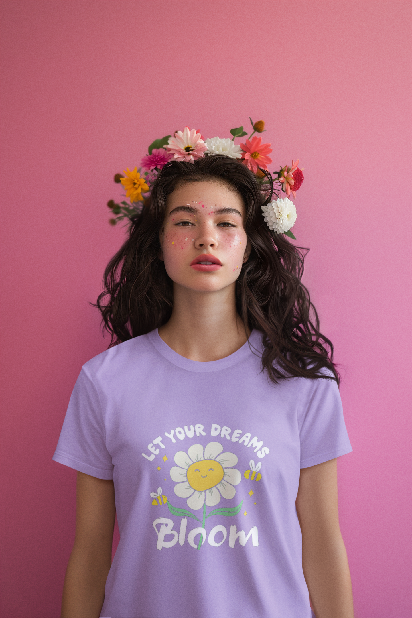 Let Your Dream Bloom T-shirt 180 GSM