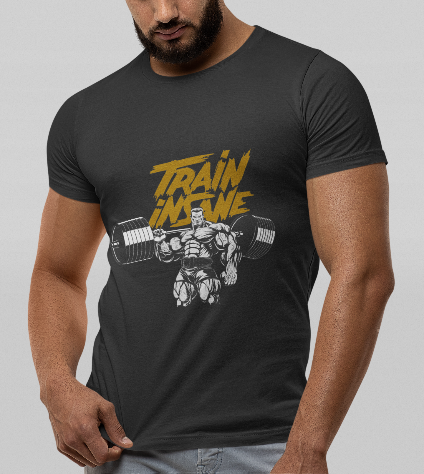 Train Insane T-shirt 180 GSM