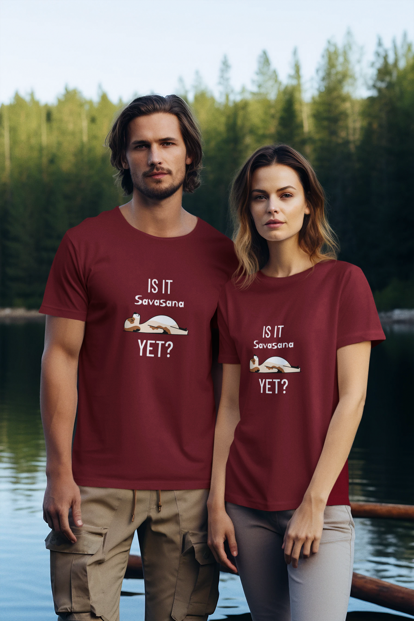 Savasana (Unisex) T-shirt 180 GSM