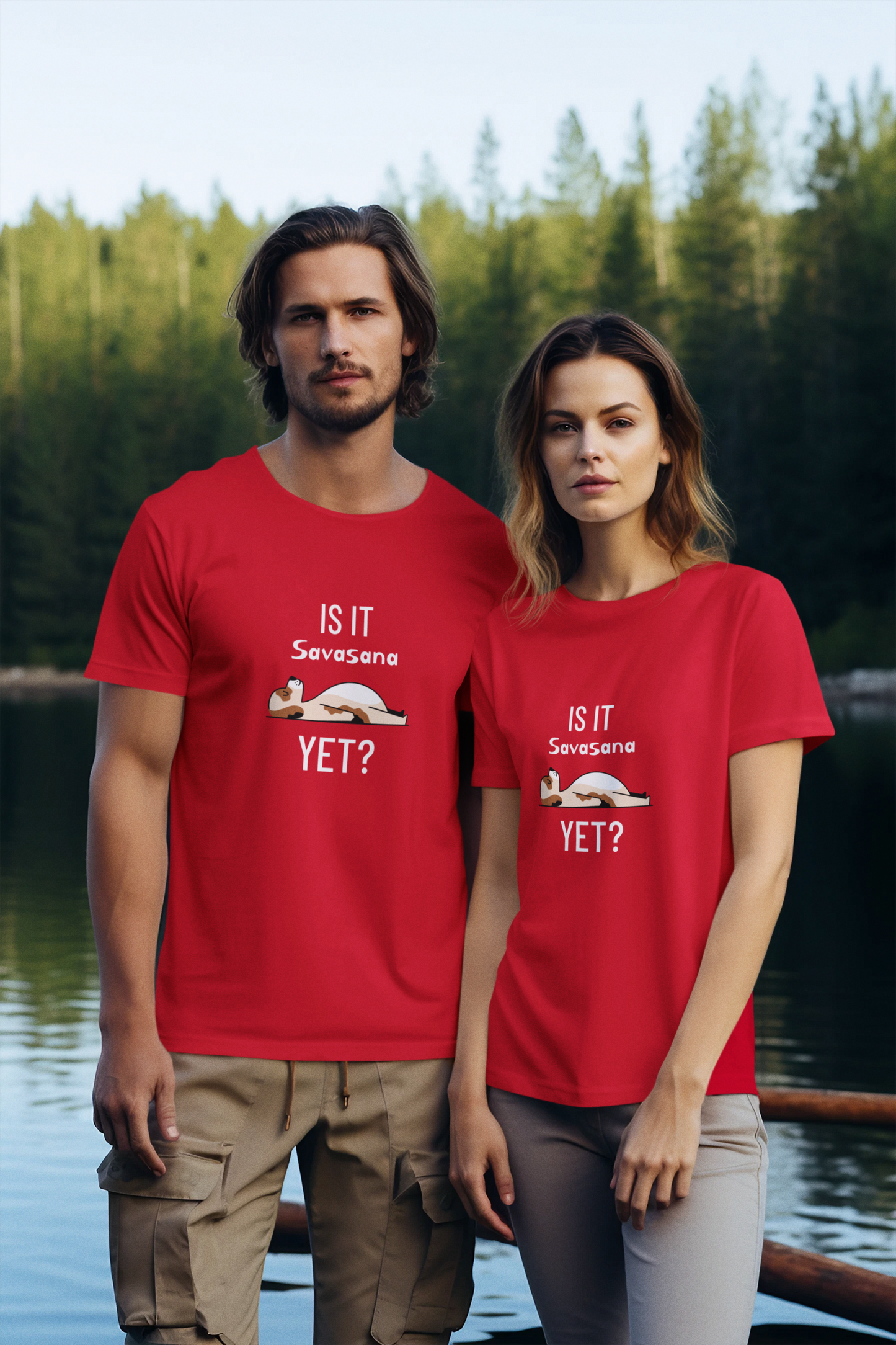 Savasana (Unisex) T-shirt 180 GSM