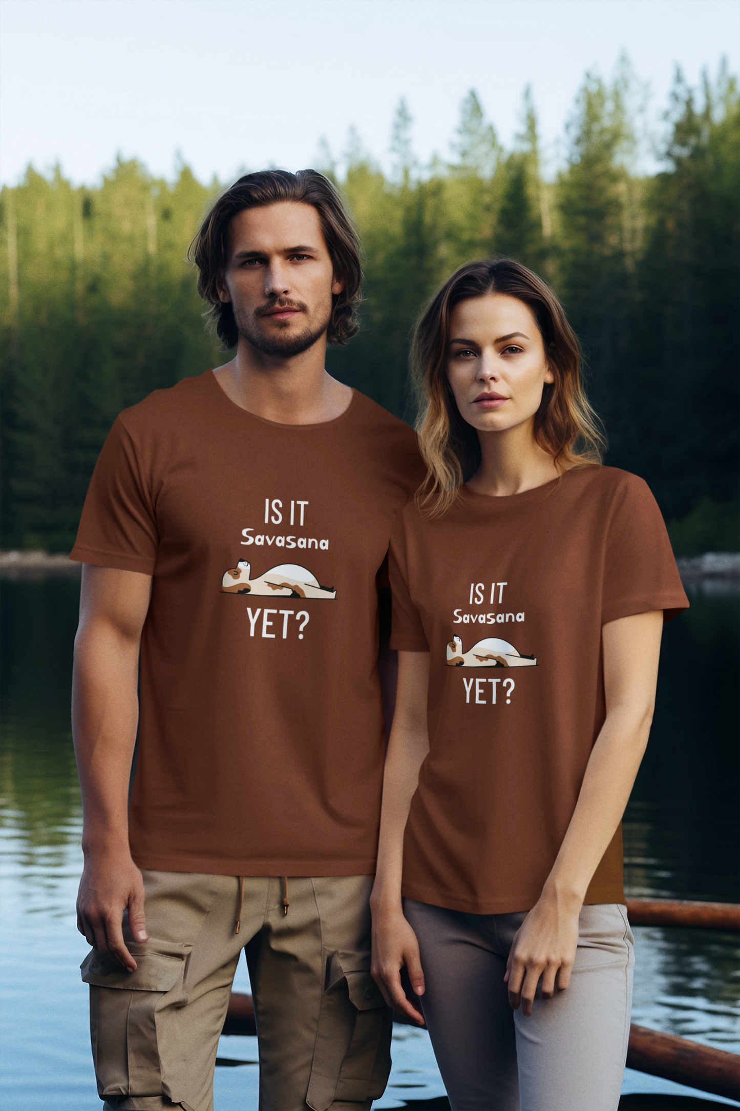 Savasana (Unisex) T-shirt 180 GSM