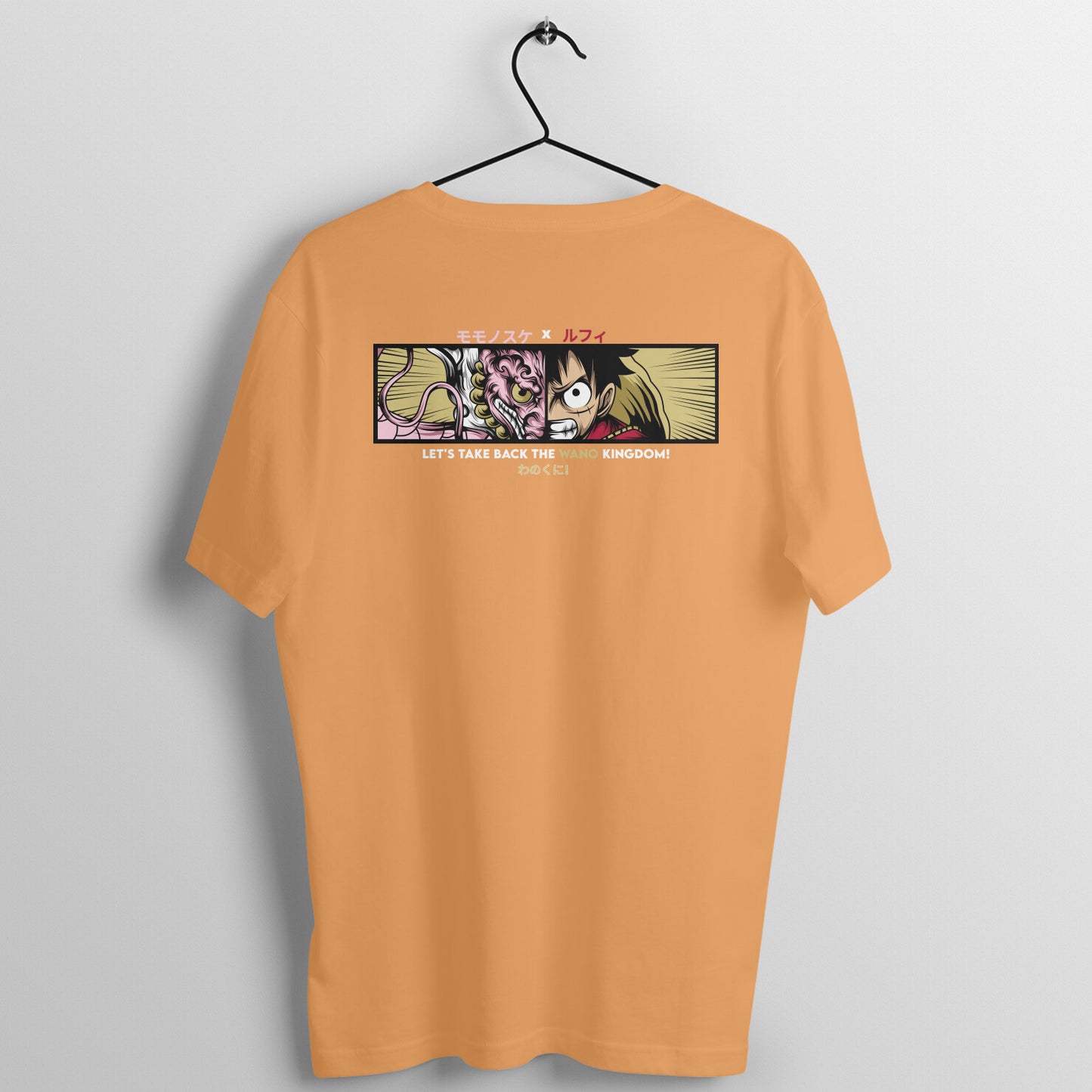 Momo X Luffy T-shirt 180GSM