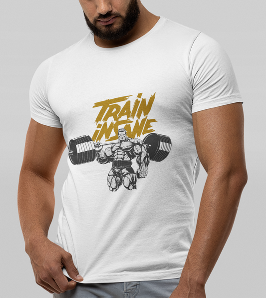 Train Insane T-shirt 180 GSM