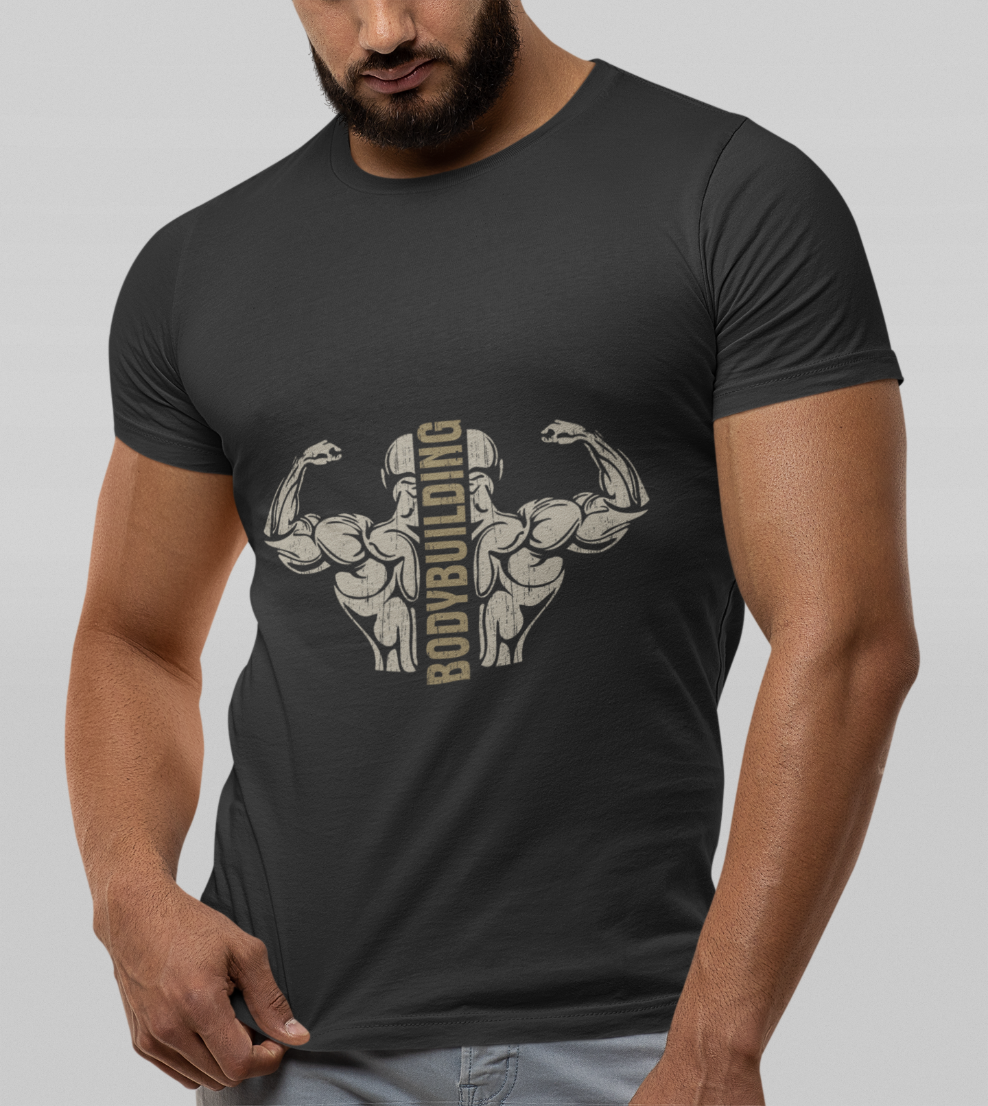 Bodybuilding T-shirt 180 GSM