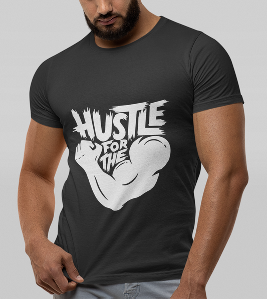 Hustle For The Biceps T-shirt 180 GSM