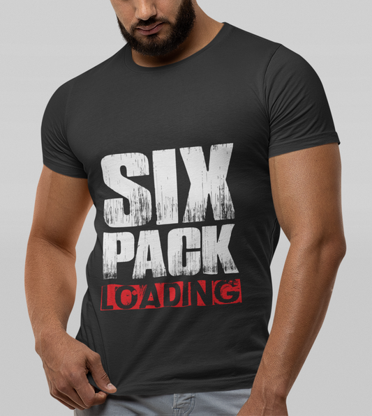 Six Pack Loading T-shirt 180 GSM