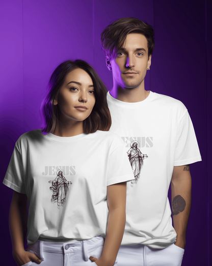 Jesus Float (Unisex)T-shirt 180 GSM