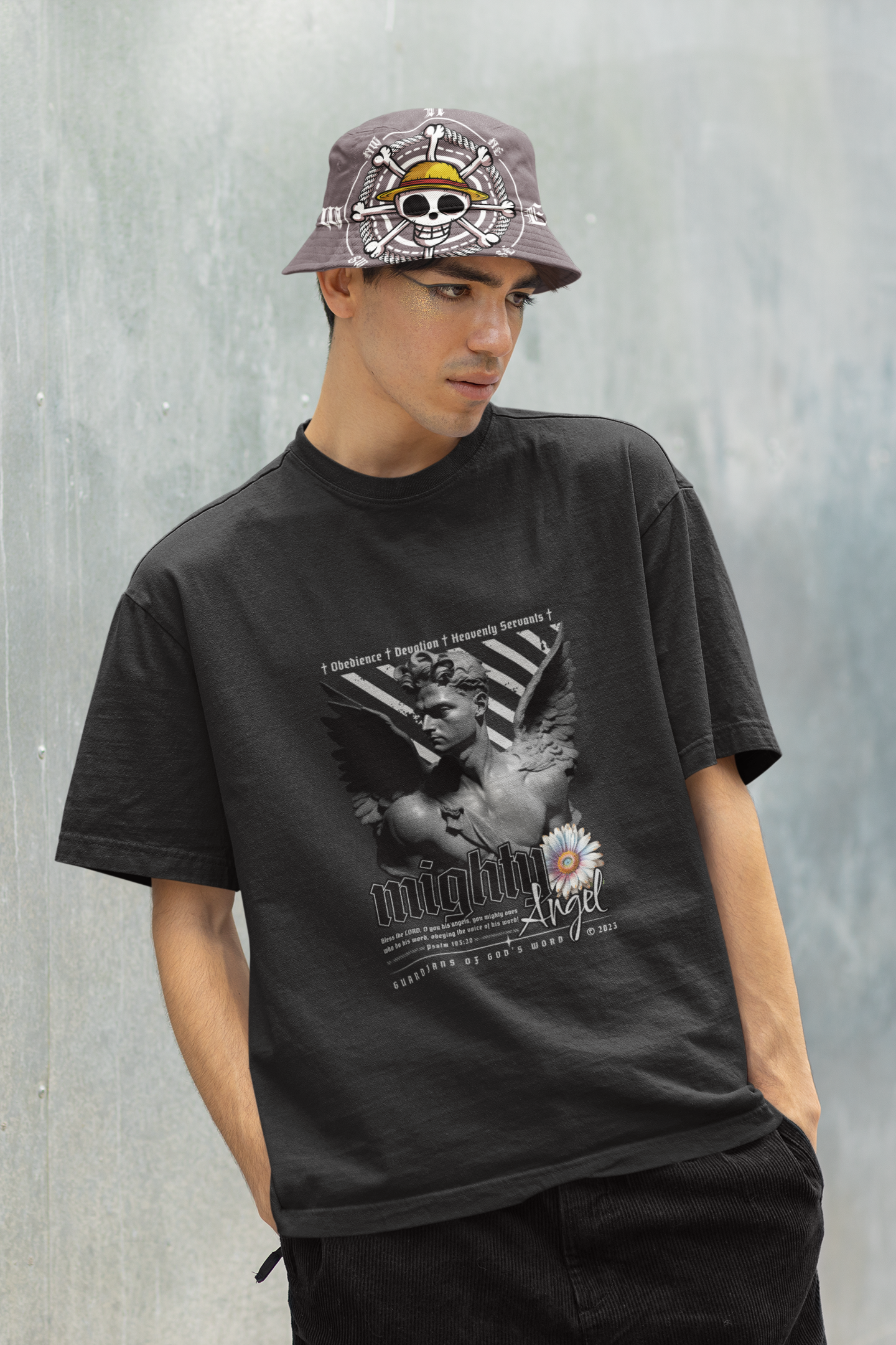 Mighty Oversized Vintage T-shirt 220 GSM