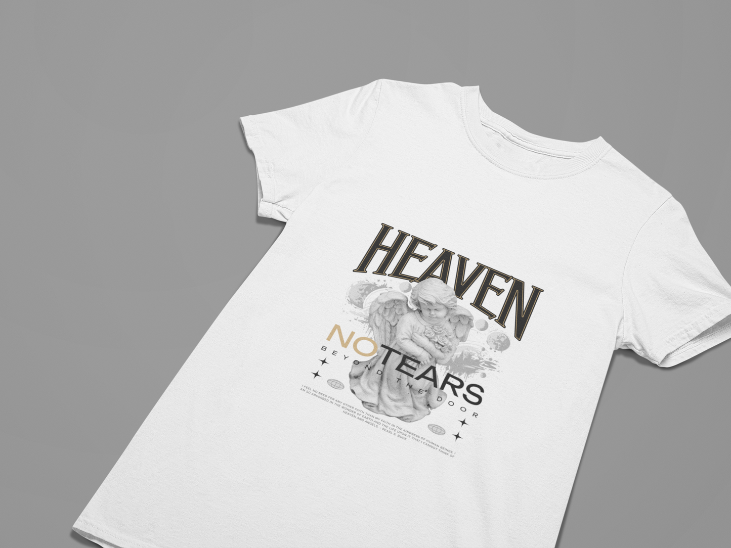 Heaven No Tears Oversized T-shirt 220 GSM