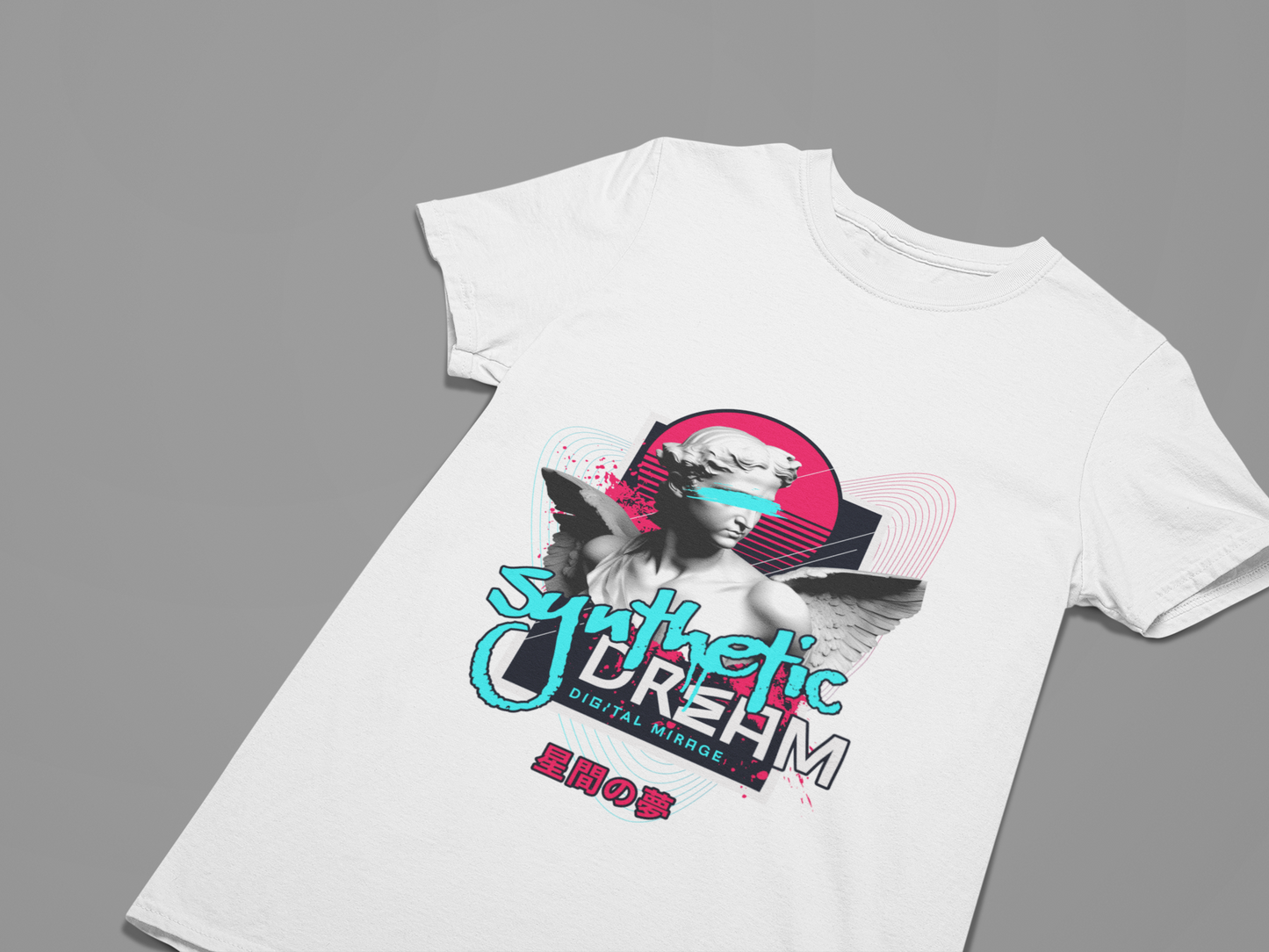 Synthetic Dream Oversized Urban T-shirt 220 GSM