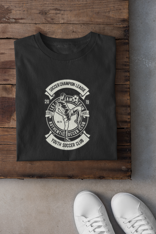 Soccer Champion Unisex T-shirt 180 GSM