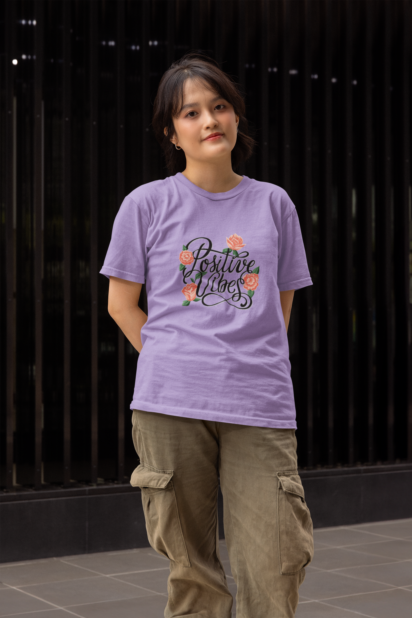 Positive Vibes T-shirt 180 GSM