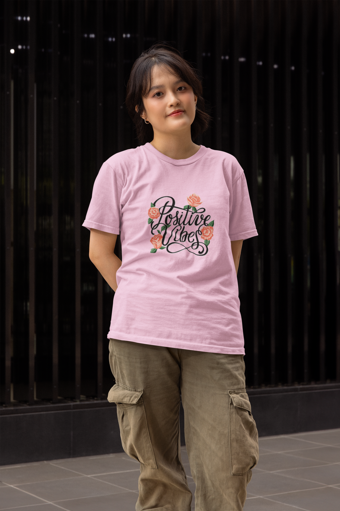 Positive Vibes T-shirt 180 GSM