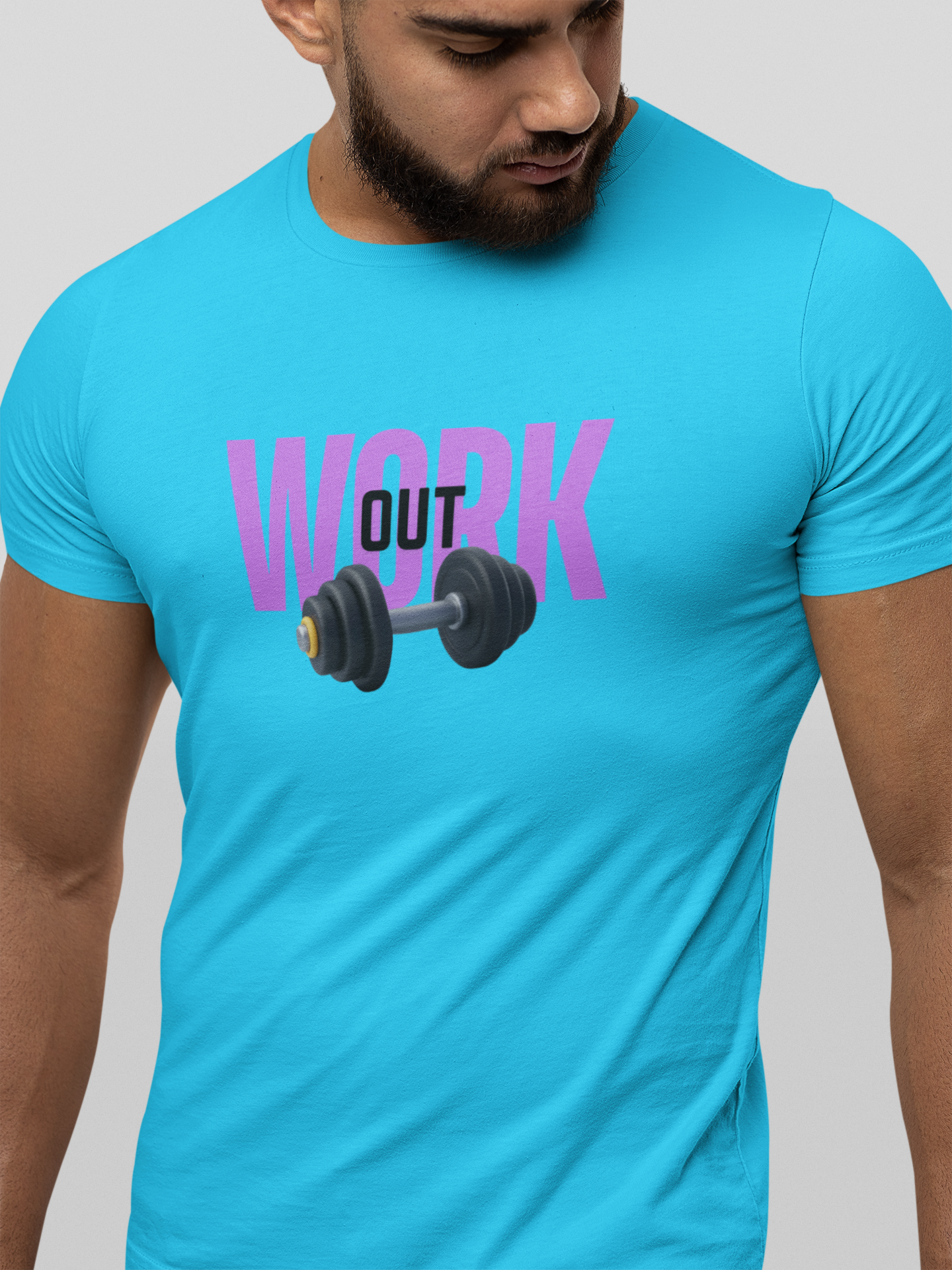 Work Out (Unisex) T-shirt 180 GSM