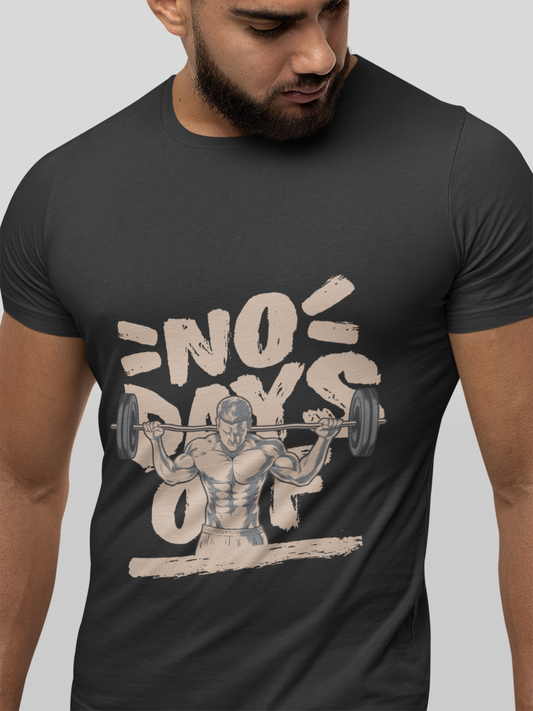 No Days OFF T-shirt 180 GSM