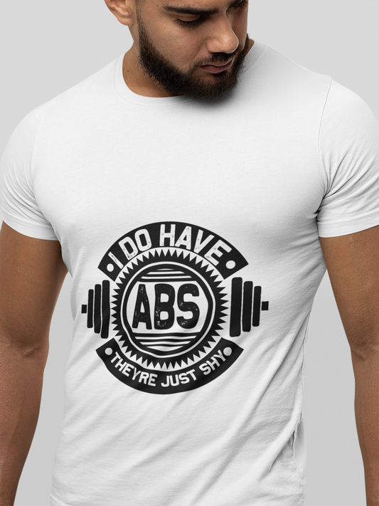 I do have abs T-shirt 180 GSM