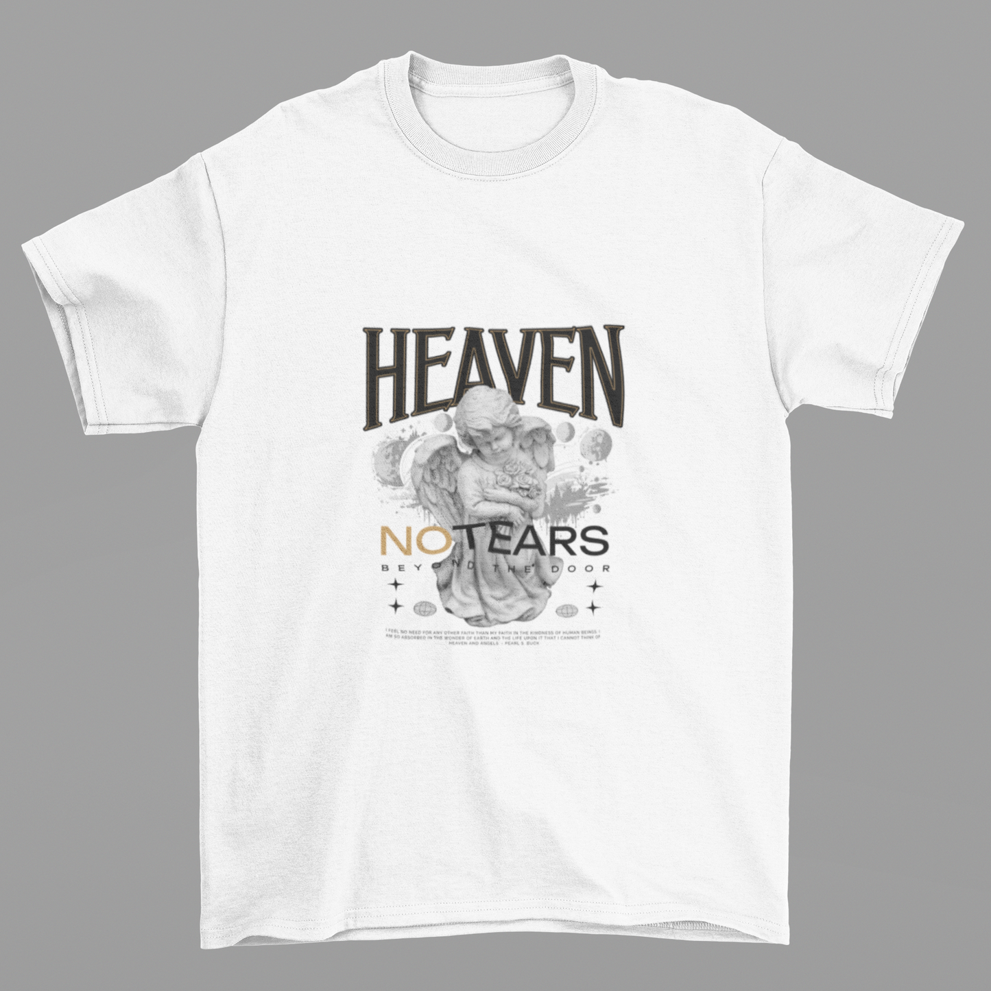 Heaven No Tears Oversized T-shirt 220 GSM