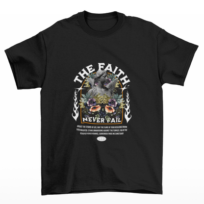 Faith Never Fail Over Sized T-shirt 220 GSM