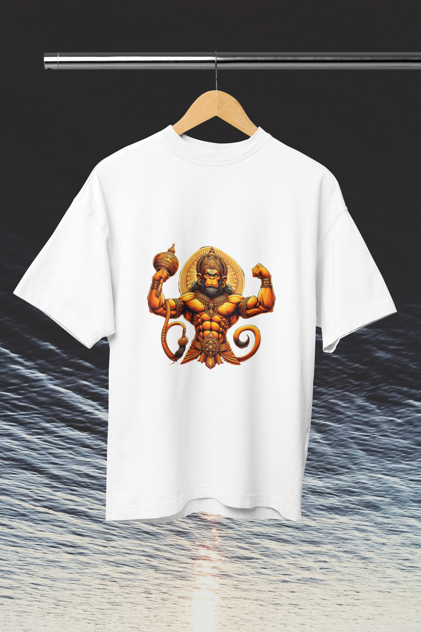 Mighty Hanuman T-shirt 180 GSM