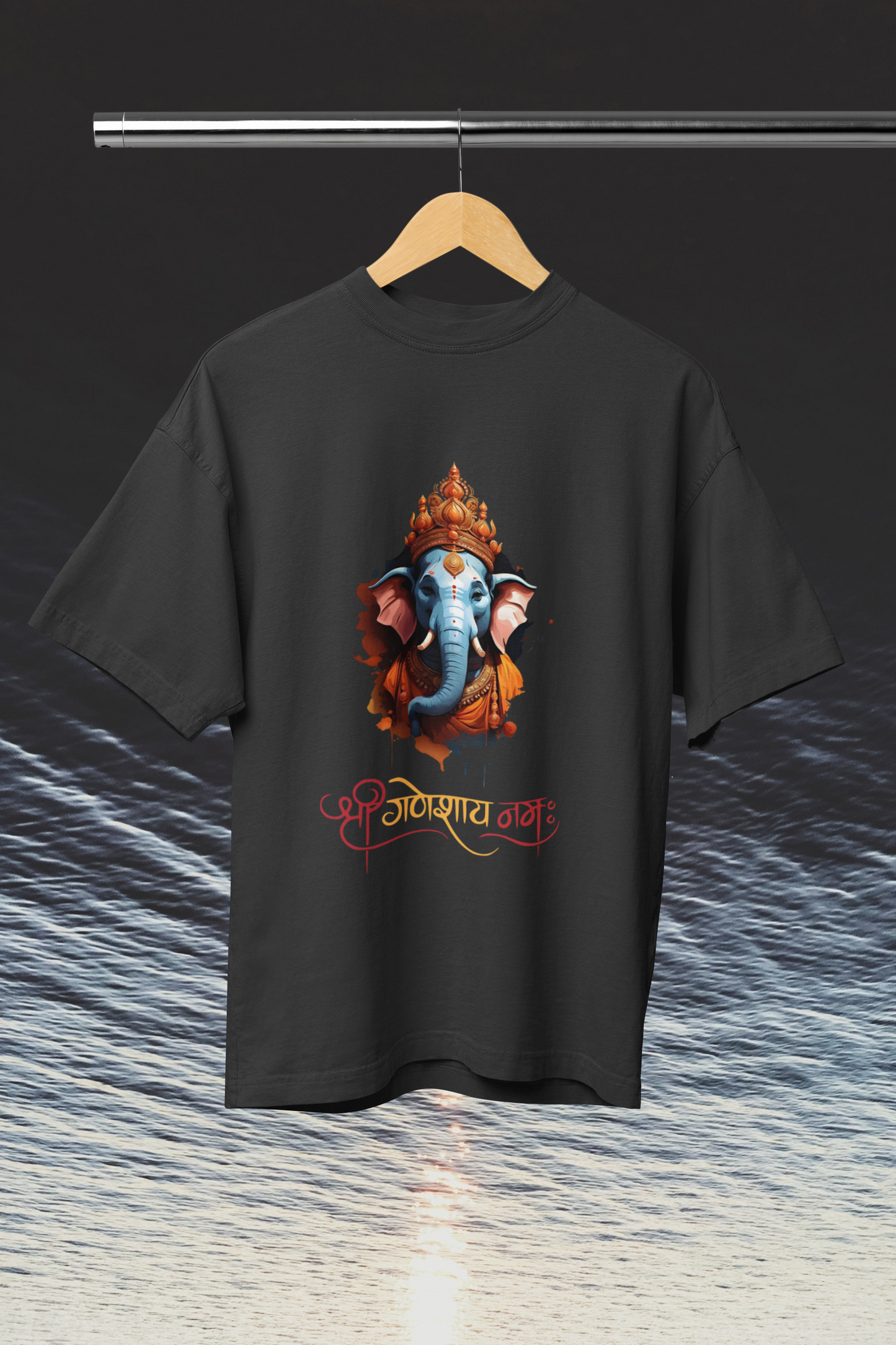 Shri Ganesh Ji T-shirt 180 GSM