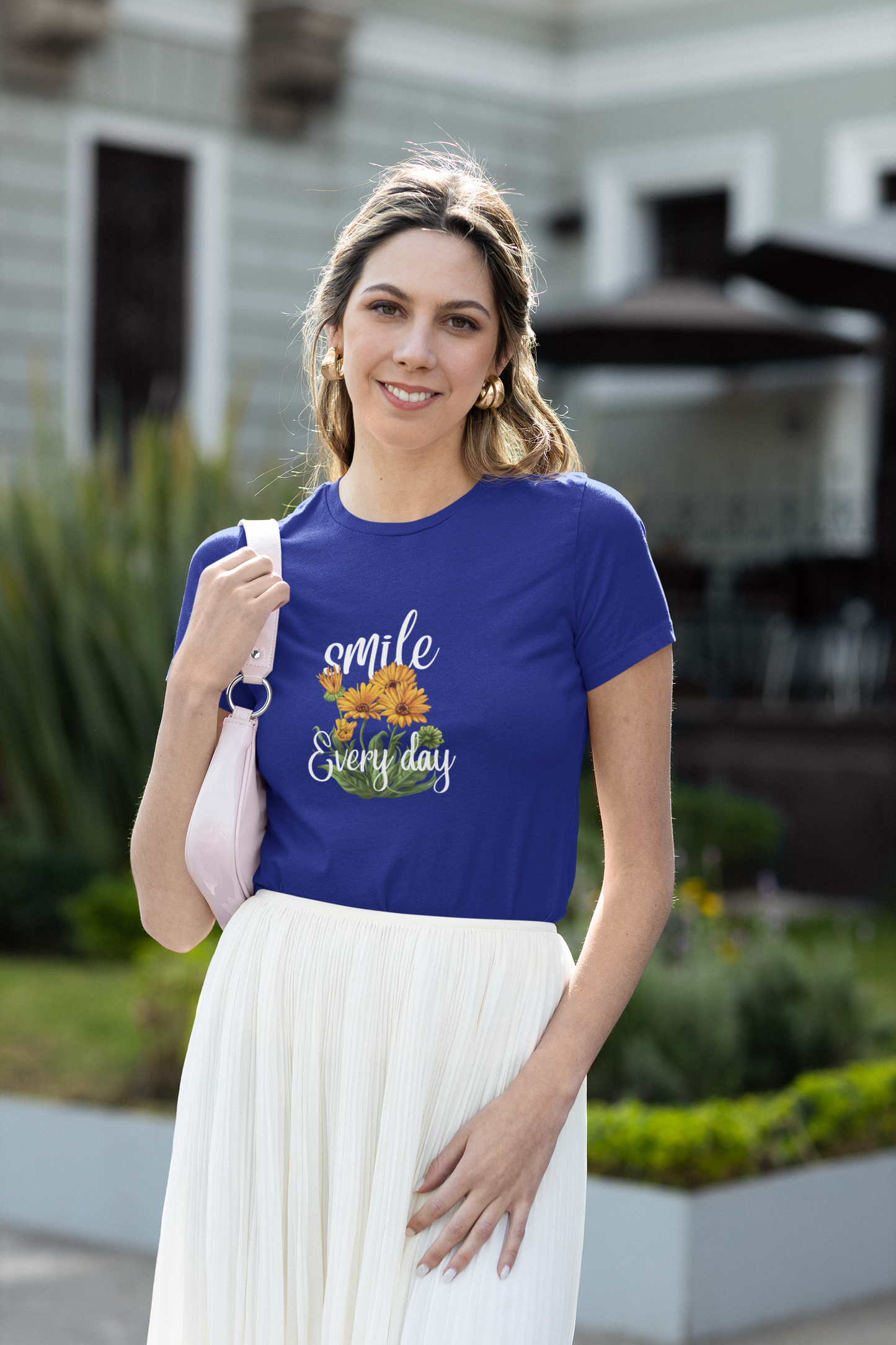 Smile Every Day T-shirt 180 GSM