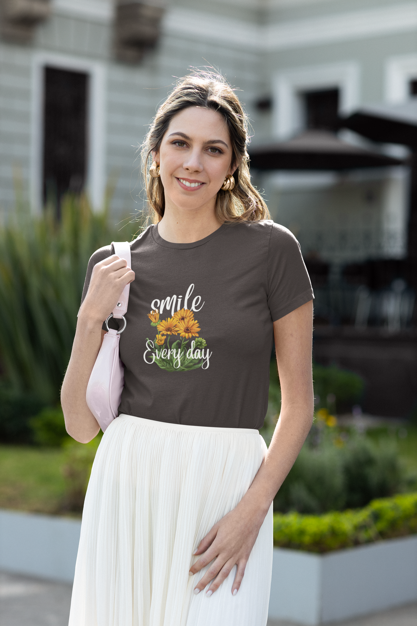 Smile Every Day T-shirt 180 GSM