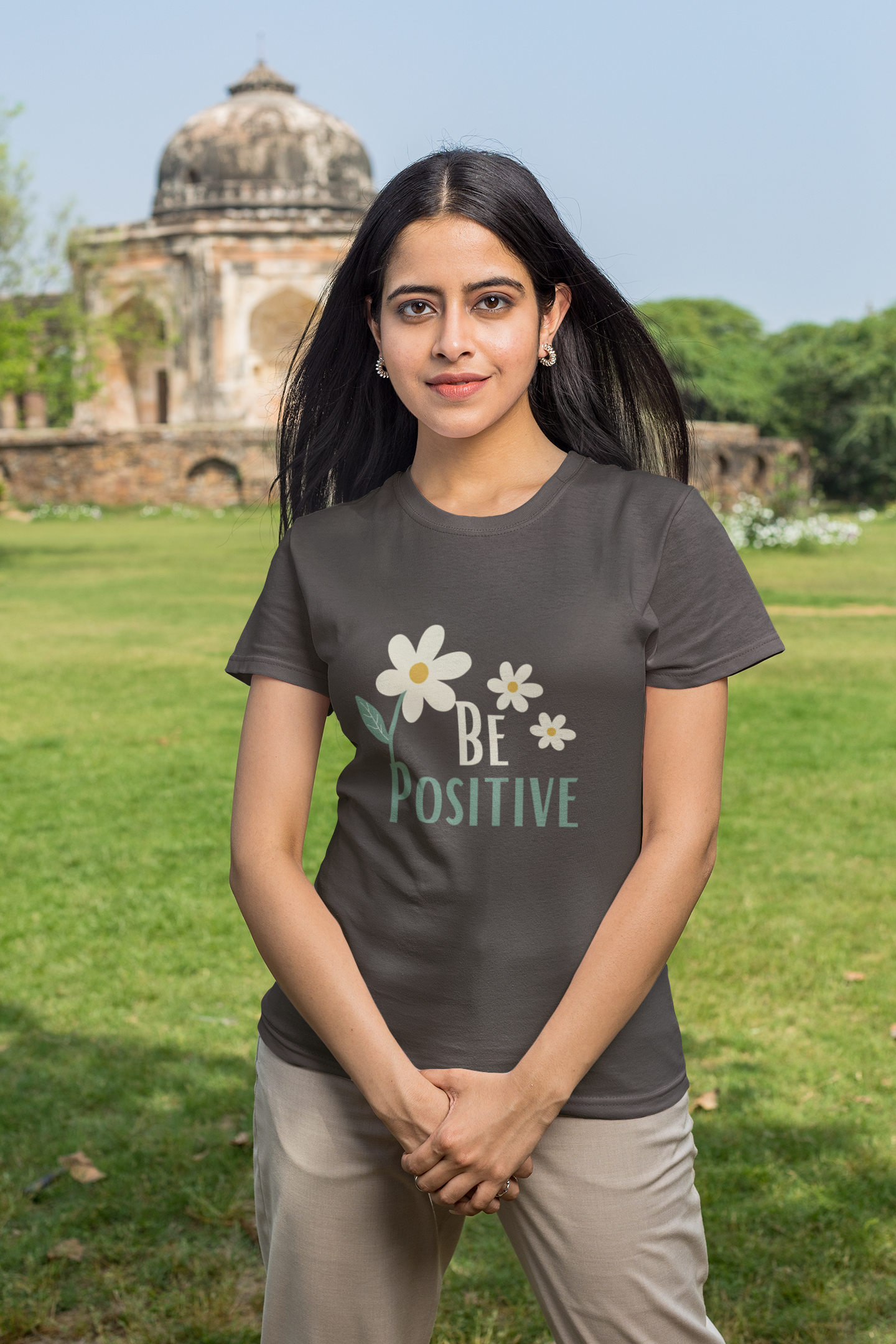 Be Positive T-shirt 180 GSM