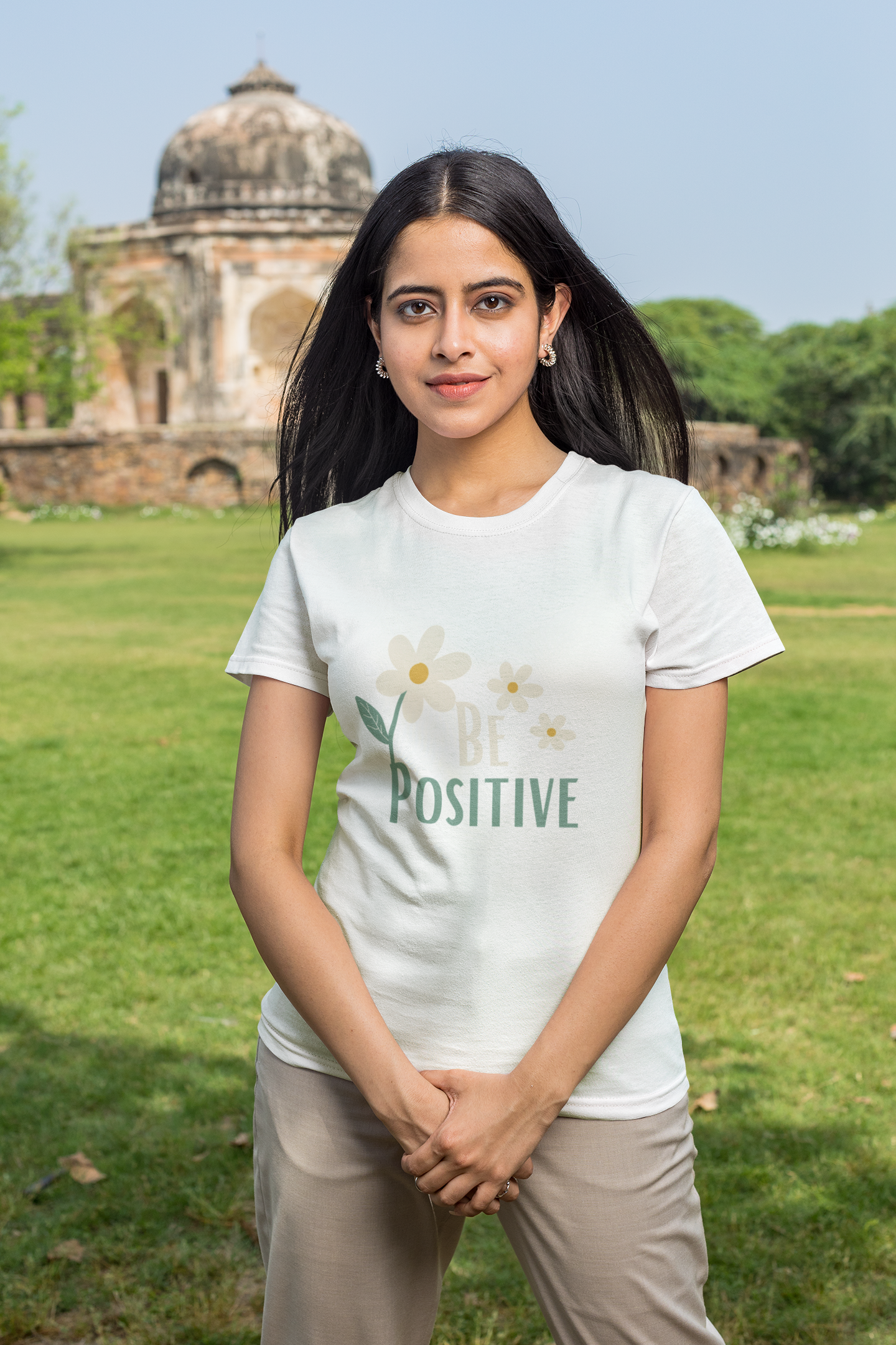 Be Positive T-shirt 180 GSM