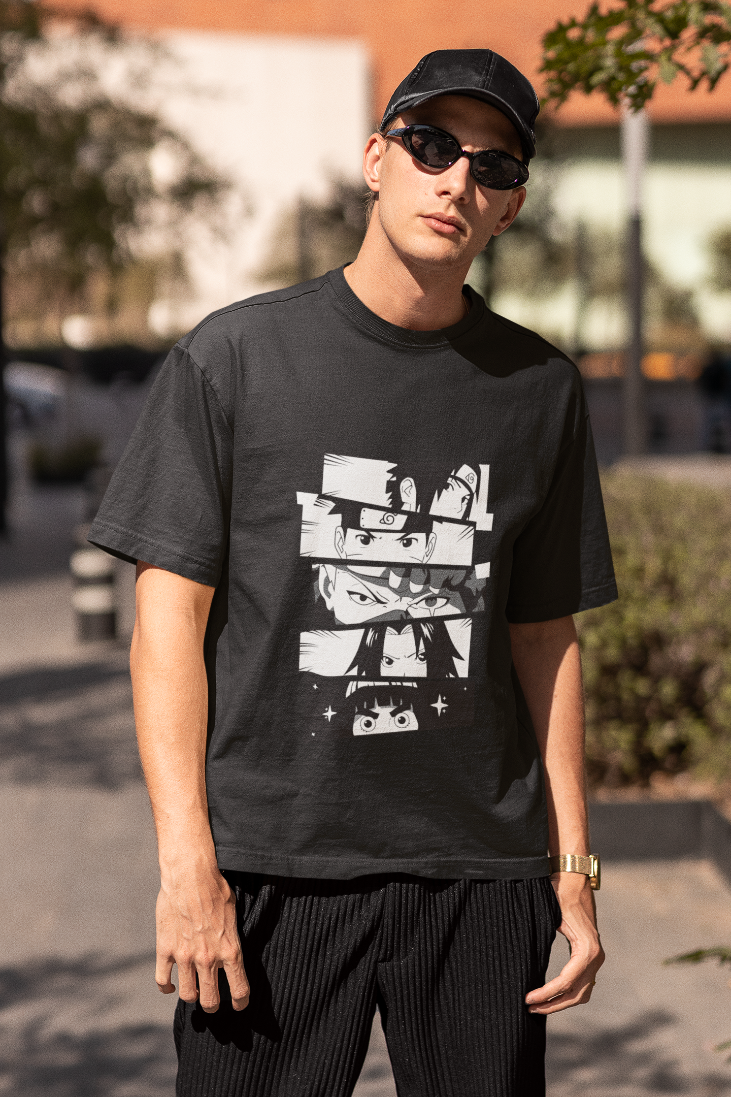 Anime Urban Oversized T-shirt 220 GSM