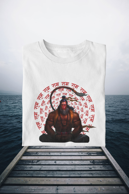 Hanuman Ji T-shirt 180 GSM