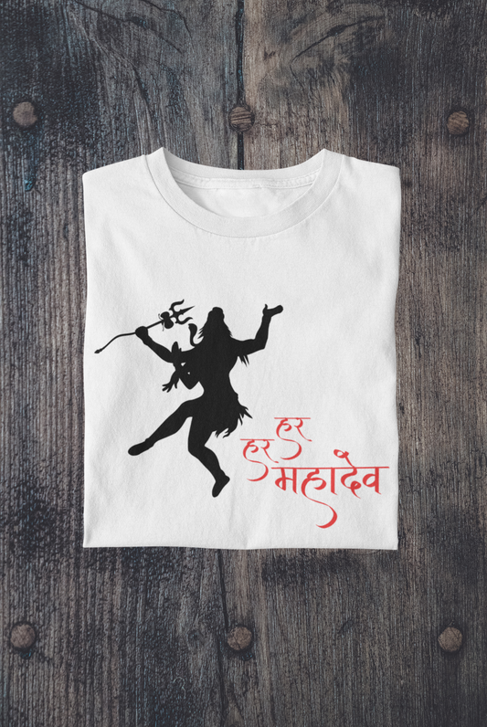 Har Har mahadev T-shirt 180GSM