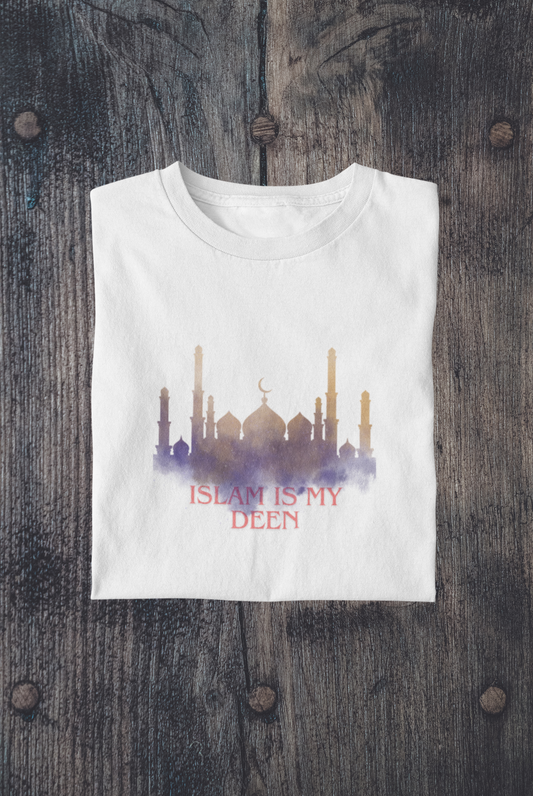 Islam Is My Deen (Unisex)T-shirt 180 GSM