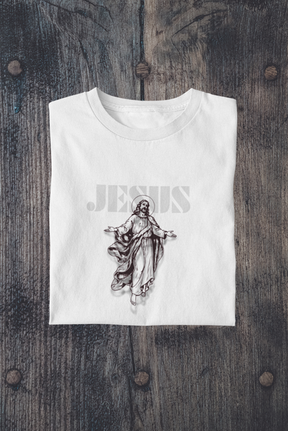 Jesus Float (Unisex)T-shirt 180 GSM