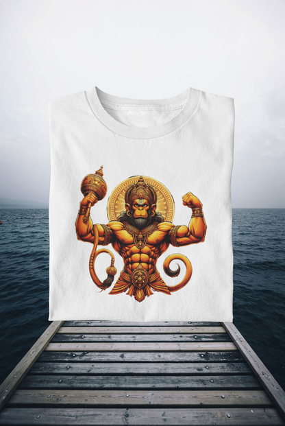 Mighty Hanuman T-shirt 180 GSM