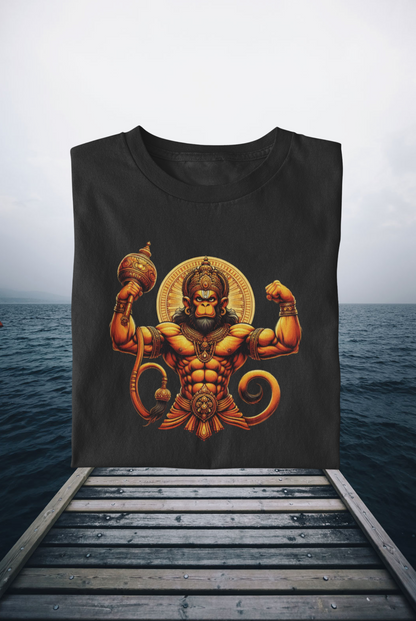 Mighty Hanuman T-shirt 180 GSM