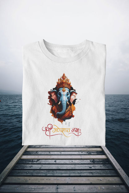 Shri Ganesh Ji T-shirt 180 GSM