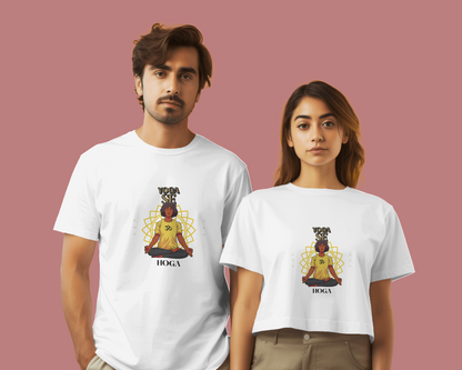 Yoga Se Hoga (Unisex) T-shirt 180 GSM